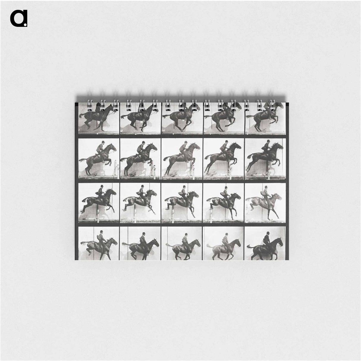 アートメモ帳-Animal Locomotion Plate 640
 - エドワード マイブリッジ Memo.
