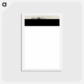 アートポストカード-The Raven - エドゥアール マネ Postcard.