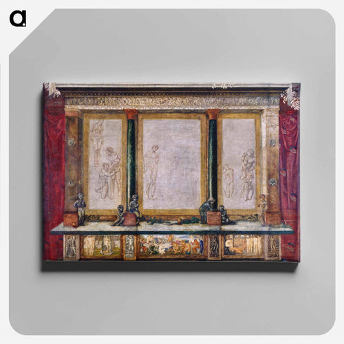 Troy Triptych - エドワード バーン ジョーンズ Canvas.