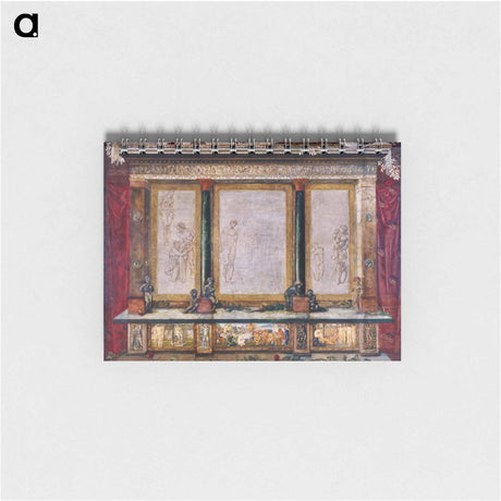 アートメモ帳-Troy Triptych - エドワード バーン ジョーンズ Memo.