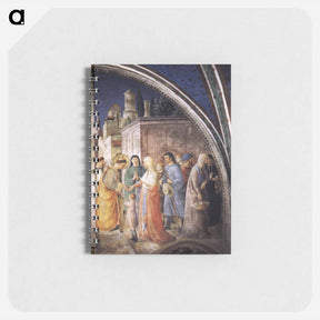 アートメモ帳-St. Stephen Distributing Alms - フラ アンジェリコ Memo.