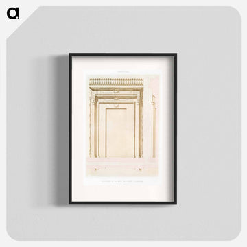 Decoration of Niche de l'eimisi
 - エジプト美術史 Poster.