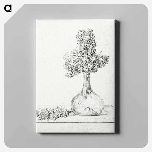アートパネル-Flowers in a vase - ジャン ベルナール Canvas.