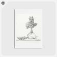 アートポストカード-Flowers in a vase - ジャン ベルナール Postcard.