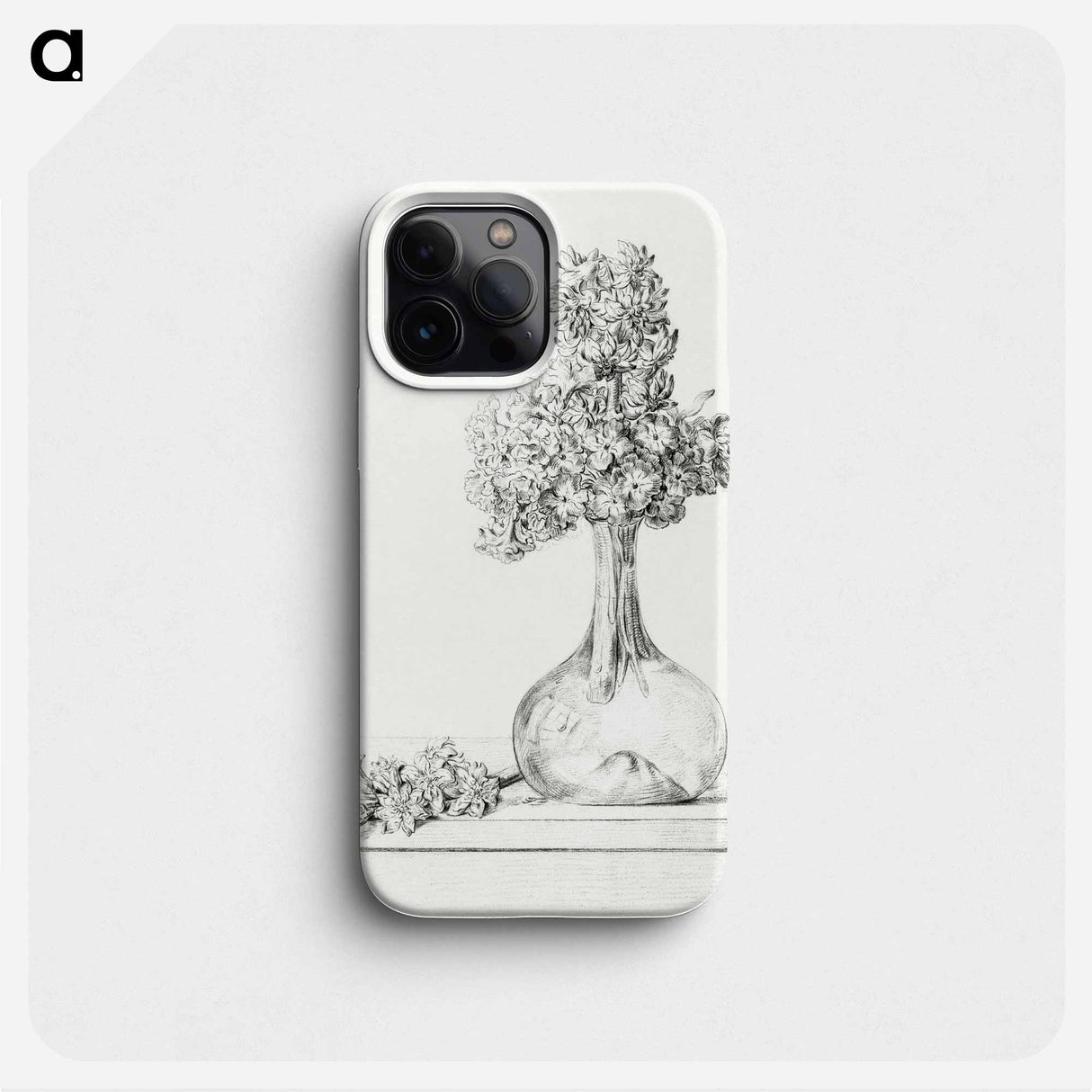 Flowers in a vase - Jean Bernard Phone Case.