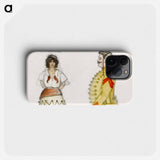 Carmen and Don Jose - Julie de Graag Phone Case.