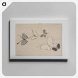 アートパネル-Chō senshu (A Thousand Kinds of Butterflies), Volume 2 - 神坂 雪佳 Canvas.