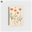 アートメモ帳-Calendula officinalis
 - マリア ジビーラ メーリアン Memo.