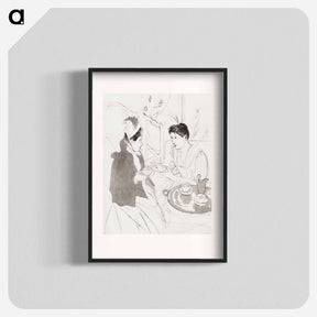 アートポスター-Afternoon Tea Party - メアリー カサット Poster.