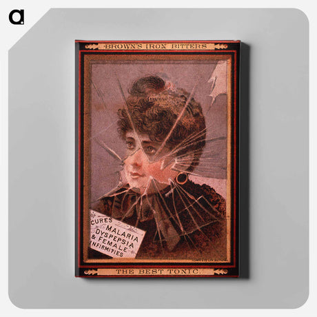 アートパネル-Brown's Iron Bitters Advertisement
 - 国立医学図書館 Canvas.