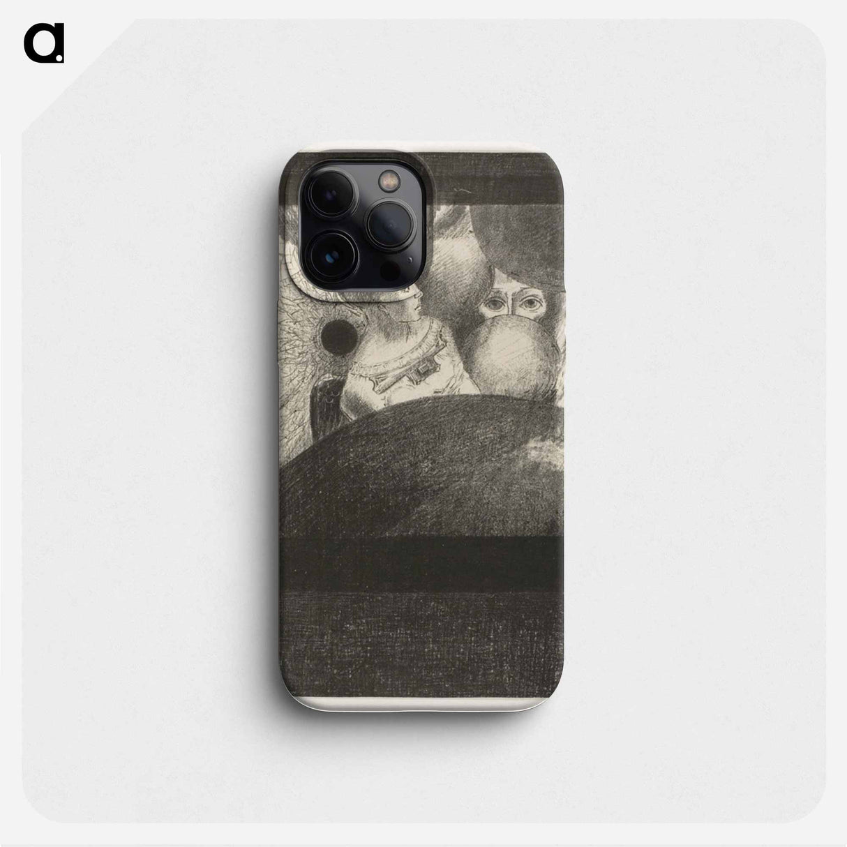 In the Spheres - Odilon Redon Phone Case.