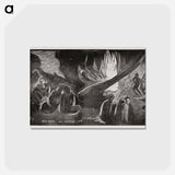 アートポストカード-The Devil Speaks - ポール ゴーギャン Postcard.