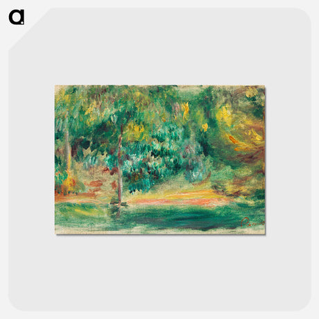 アートポストカード-Paysage - ピエール オーギュスト ルノワール Postcard.