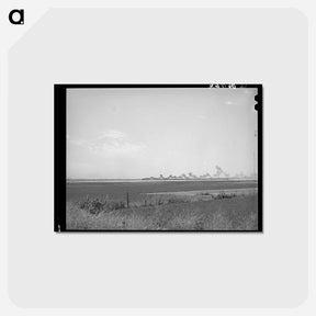 アートポストカード-Box Elder County Landscape
 - ラッセル リー Postcard.