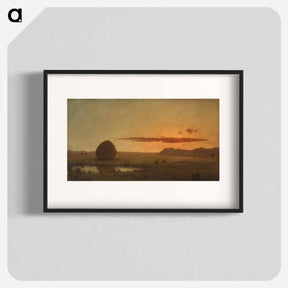 アートポスター-Sunset, Newburyport Meadows
 - セントルイス美術館 Poster.