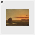 アートポストカード-Sunset, Newburyport Meadows
 - セントルイス美術館 Postcard.