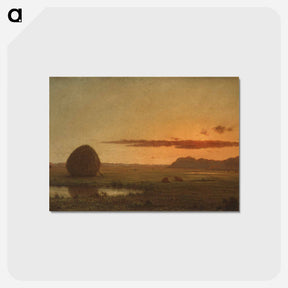 アートポストカード-Sunset, Newburyport Meadows
 - セントルイス美術館 Postcard.