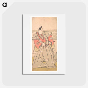 アートポストカード-The Actor Sawamura Sojuro III - 東洲斎 写楽 Postcard.