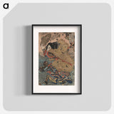 アートポスター-Original public domain image from Library of Congress - 歌川 国芳 Poster.