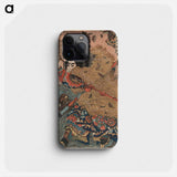 Original public domain image from Library of Congress - 歌川 国芳 Phone Case.