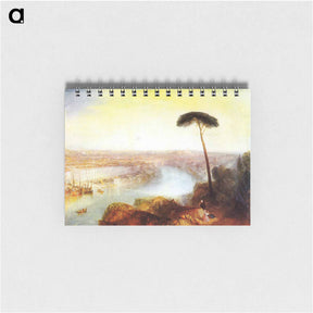 アートメモ帳-Rome from Mount Aventine - ウィリアム ターナー Memo.