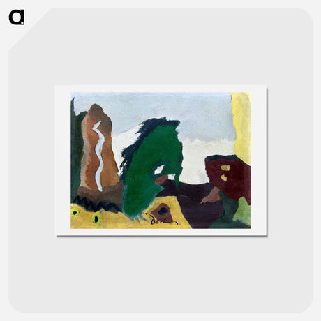 アートポストカード-Arthur Dove's Foot of Lake
 - イェール大学アートギャラリー Postcard.