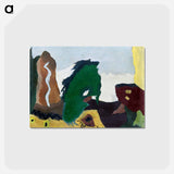アートポストカード-Arthur Dove's Foot of Lake
 - イェール大学アートギャラリー Postcard.
