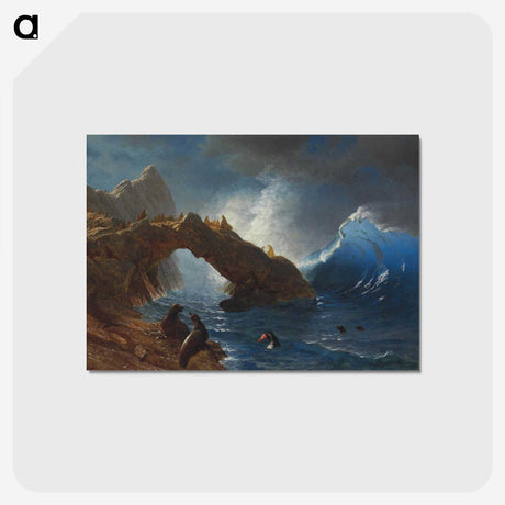 2-48_Albert-Bierstadt_postcard