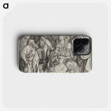 The Holy Kinship and Two Musical Angels - アルブレヒト デューラー Phone Case.