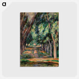 アートポストカード-The Allee of Chestnut Trees at the Jas de Bouffan
 - バーンズ・コレクション Postcard.