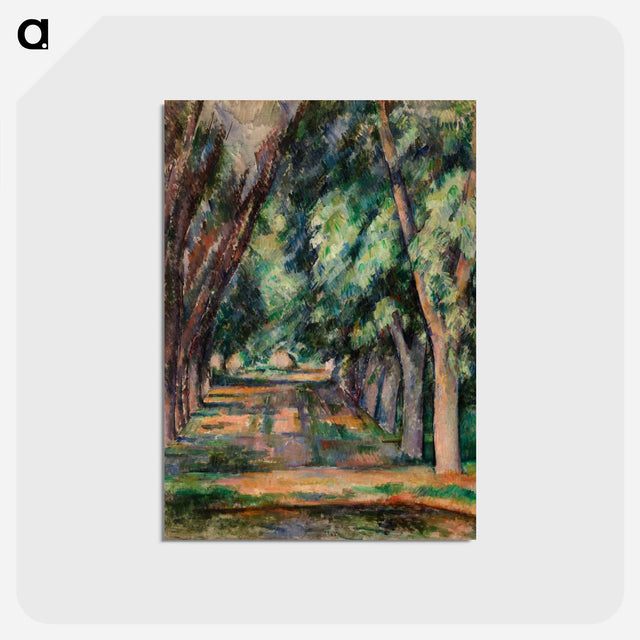 アートポストカード-The Allee of Chestnut Trees at the Jas de Bouffan
 - バーンズ・コレクション Postcard.