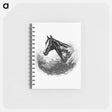 アートメモ帳-Victorian Horse Head
 - 大英図書館 Memo.