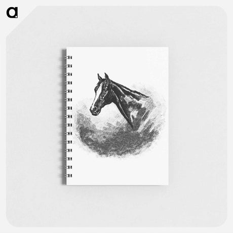 アートメモ帳-Victorian Horse Head
 - 大英図書館 Memo.