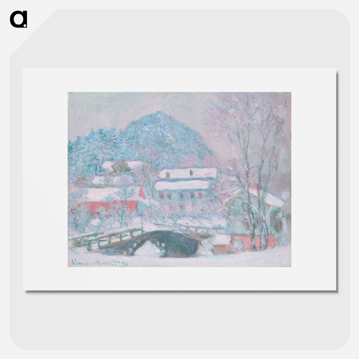 Sandvika - Claude Monet Poster.