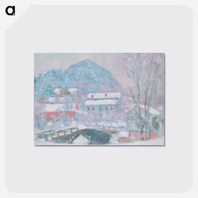 アートポストカード-Sandvika - クロード モネ Postcard.