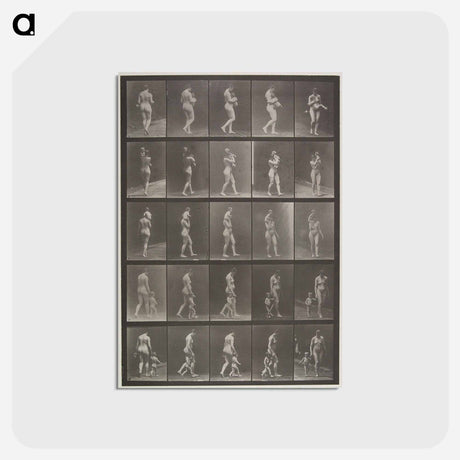 アートポストカード-Child in Motion
 - エドワード マイブリッジ Postcard.
