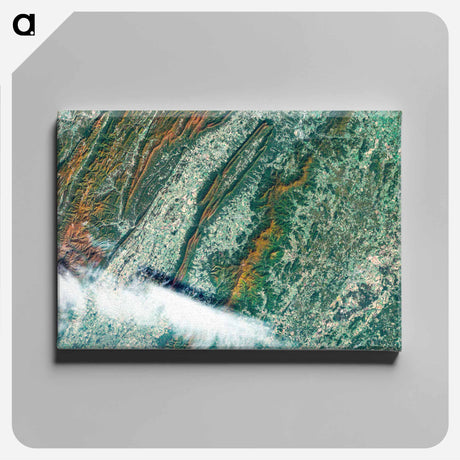 アートパネル-Shenandoah National Park in Autumn
 - 上空からの地球 Canvas.