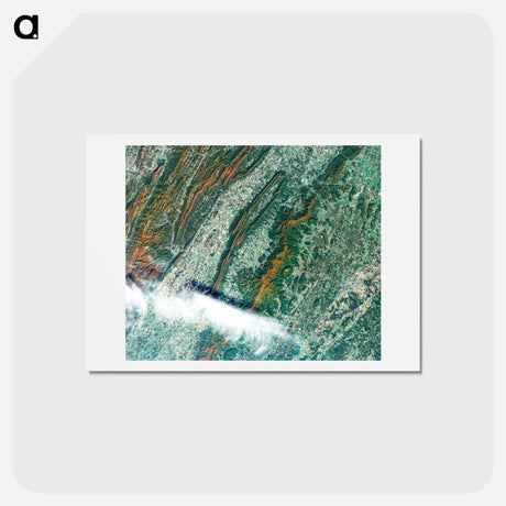 アートポストカード-Shenandoah National Park in Autumn
 - 上空からの地球 Postcard.