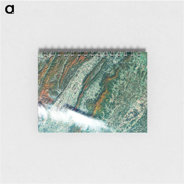 アートメモ帳-Shenandoah National Park in Autumn
 - 上空からの地球 Memo.