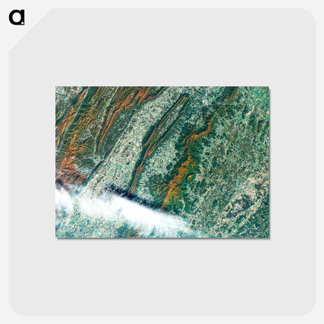 アートポストカード-Shenandoah National Park in Autumn
 - 上空からの地球 Postcard.
