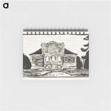 The Garden in Front of Dr. Linde’s House - エドヴァルド ムンク Memo.