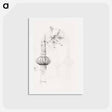 アートポストカード-Sketchbook of Byzantine and Romanesque Decoration - エドワード バーン ジョーンズ Postcard.