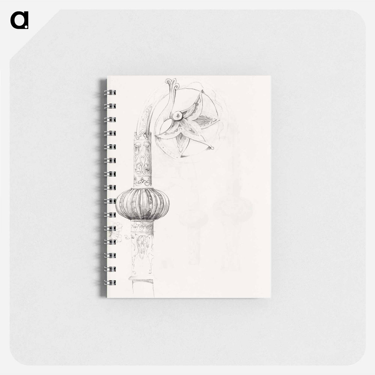 アートメモ帳-Sketchbook of Byzantine and Romanesque Decoration - エドワード バーン ジョーンズ Memo.