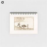 Pedro Romero killing the halted bull - フランシスコ デ ゴヤ Memo.