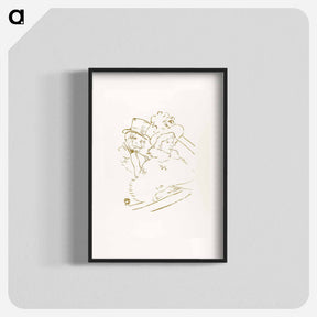 アートポスター-At the Concert - アンリ ド トゥールーズ ロートレック Poster.