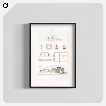 Theban Necropolis: Tombs of Valley of El Assacif
 - エジプト美術史 Poster.