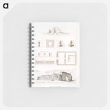 アートメモ帳-Theban Necropolis: Tombs of Valley of El Assacif
 - エジプト美術史 Memo.