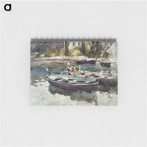 アートメモ帳-Small Boats - ジョン シンガー サージェント Memo.
