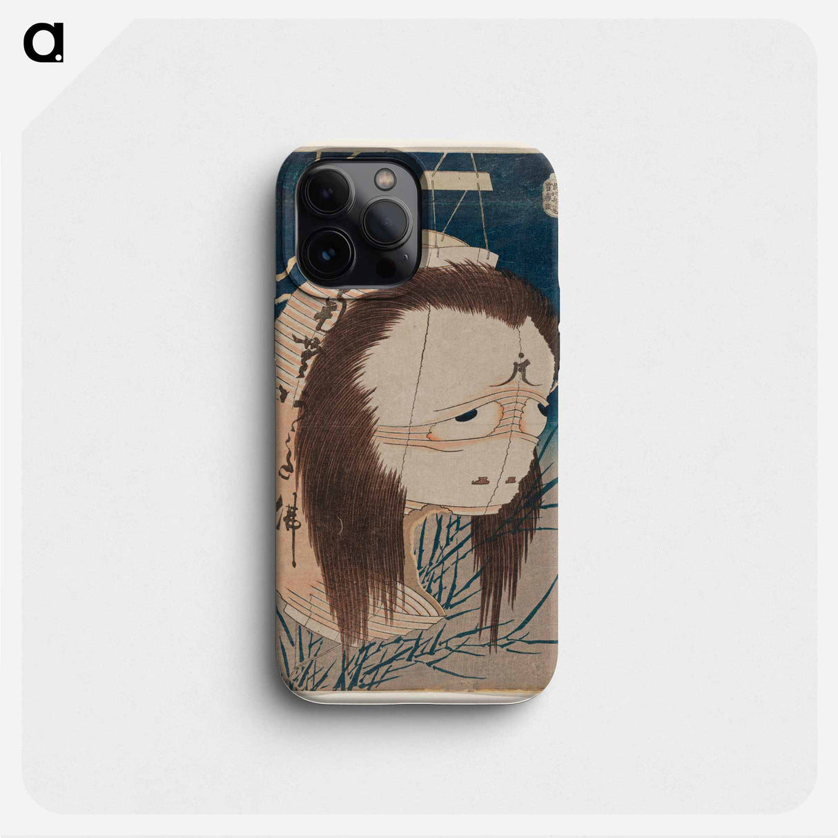 The Ghost of Oiwa - Katsushika Hokusai Phone Case.