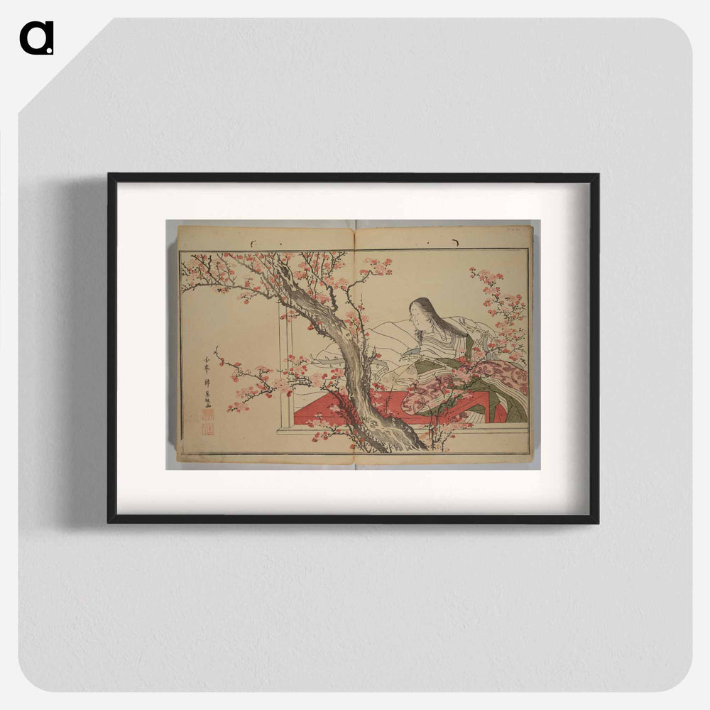 Men’s Stomping Dances - 喜多川 歌麿 Poster.